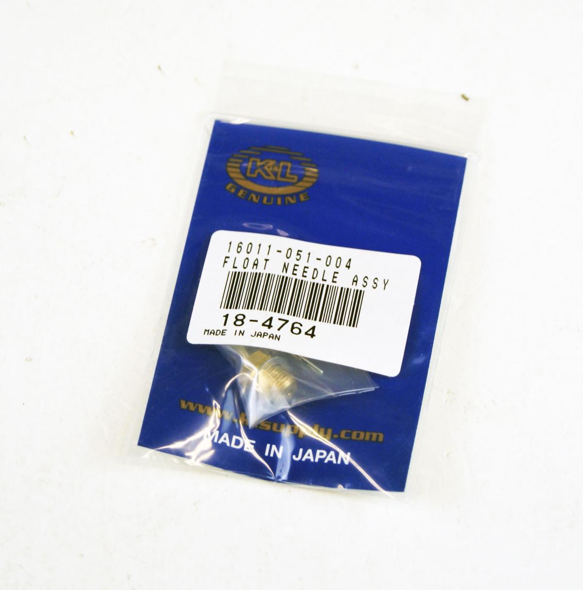 FLOAT VALVE ASSEMBLY Keihin, 16011-051-004, CT70, CB160, KL18-4764 thumbnail 3