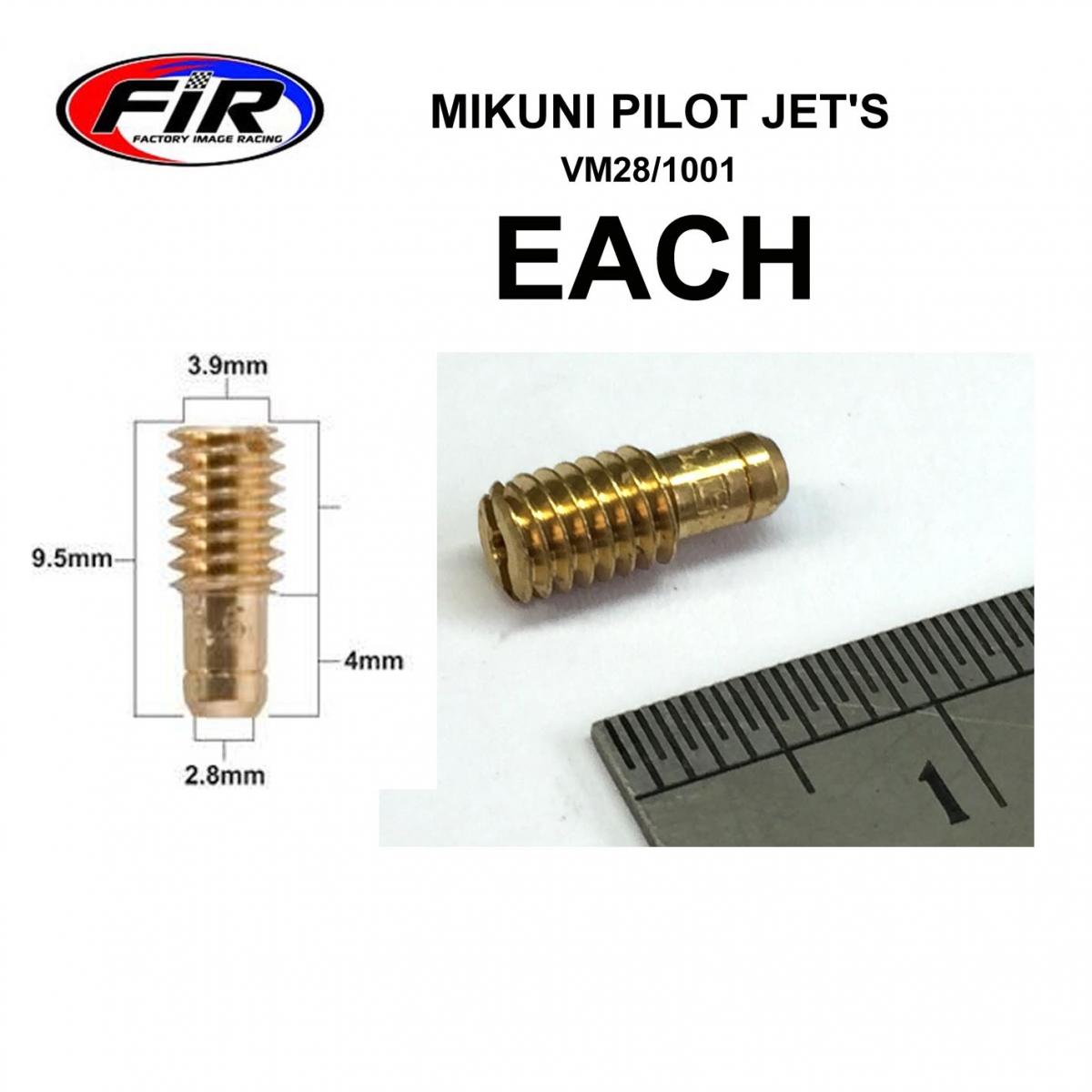 PILOT JET SLOW 25 MIKUNI M4 EACH thumbnail 3