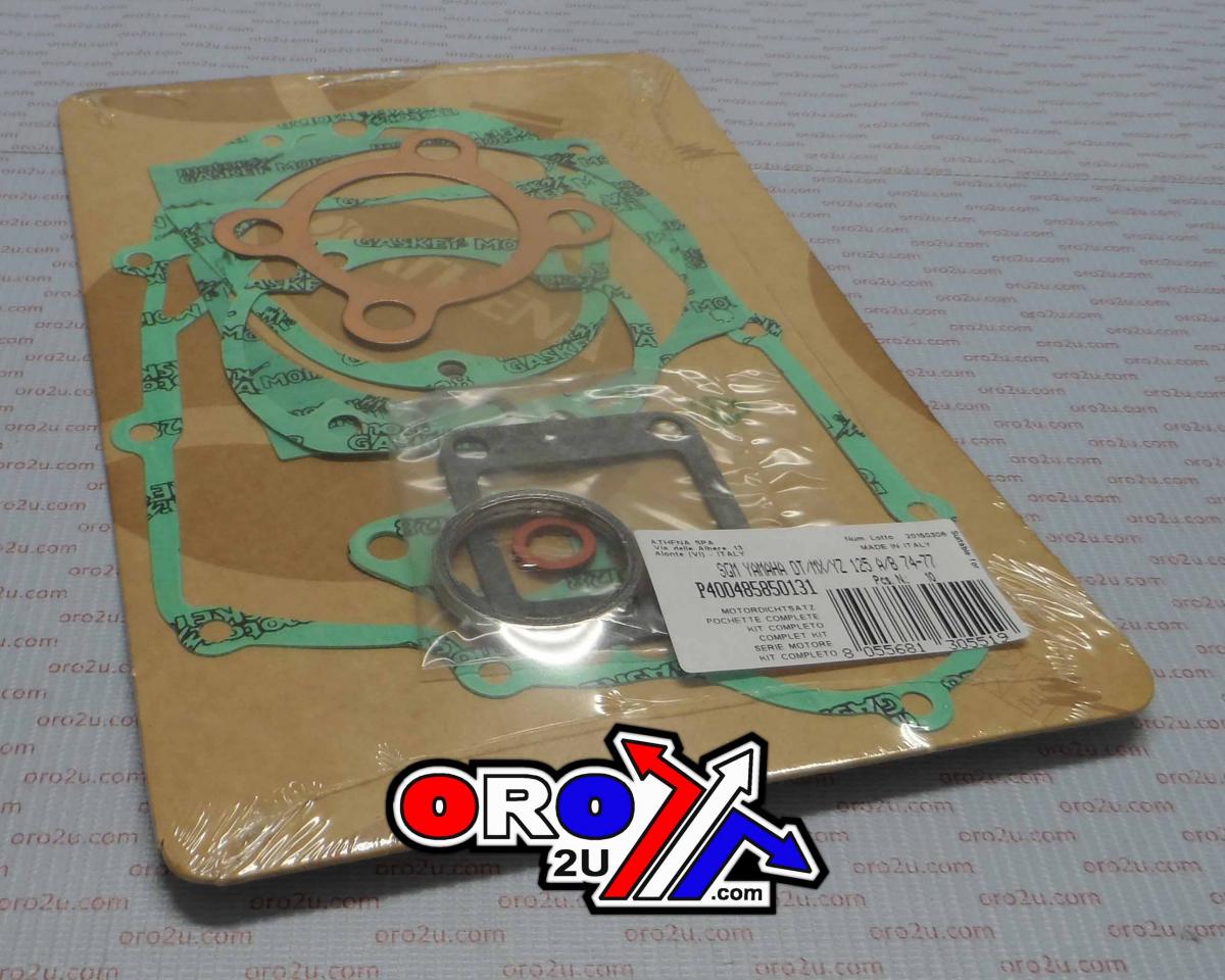 GASKET FULL SET 74-75 YZ125, ATHENA P400485850131 YAMAHA thumbnail 2