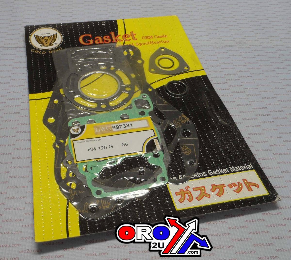 GASKET FULL SET 1986 RM125 thumbnail 2