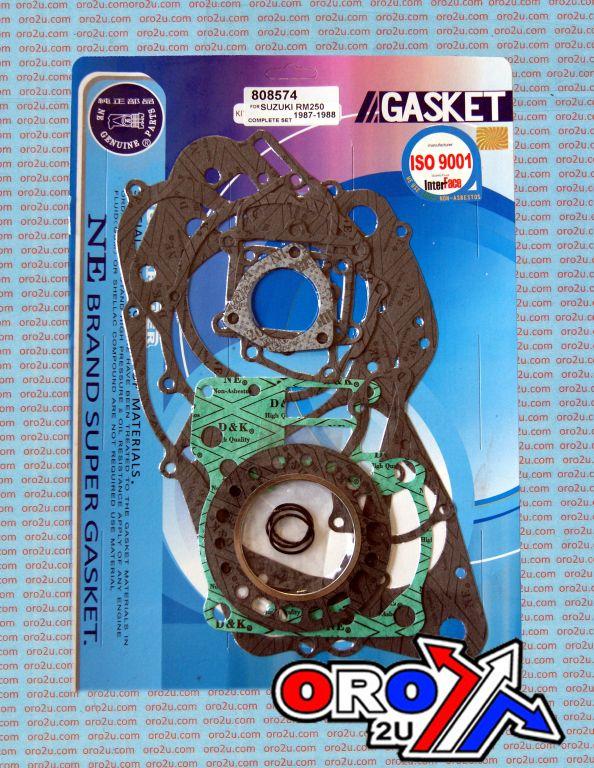 GASKET FULL SET 87-88 RM250 image 1