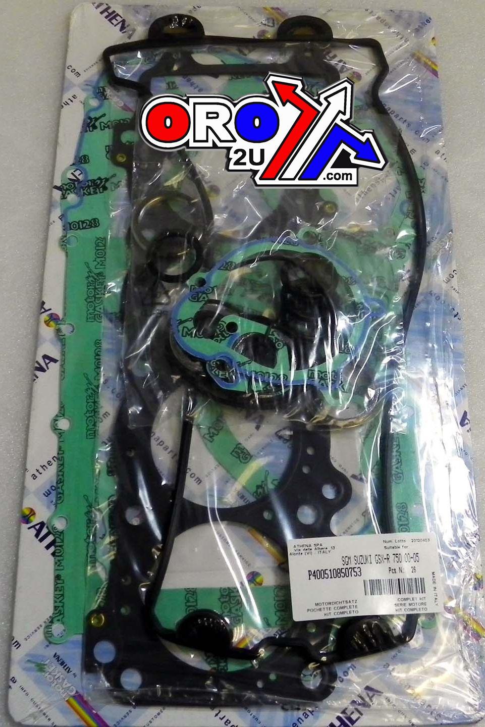 GASKET FULL KIT 01-2 GSXR1000, ATHENA P400510850753 SUZUKI thumbnail 2