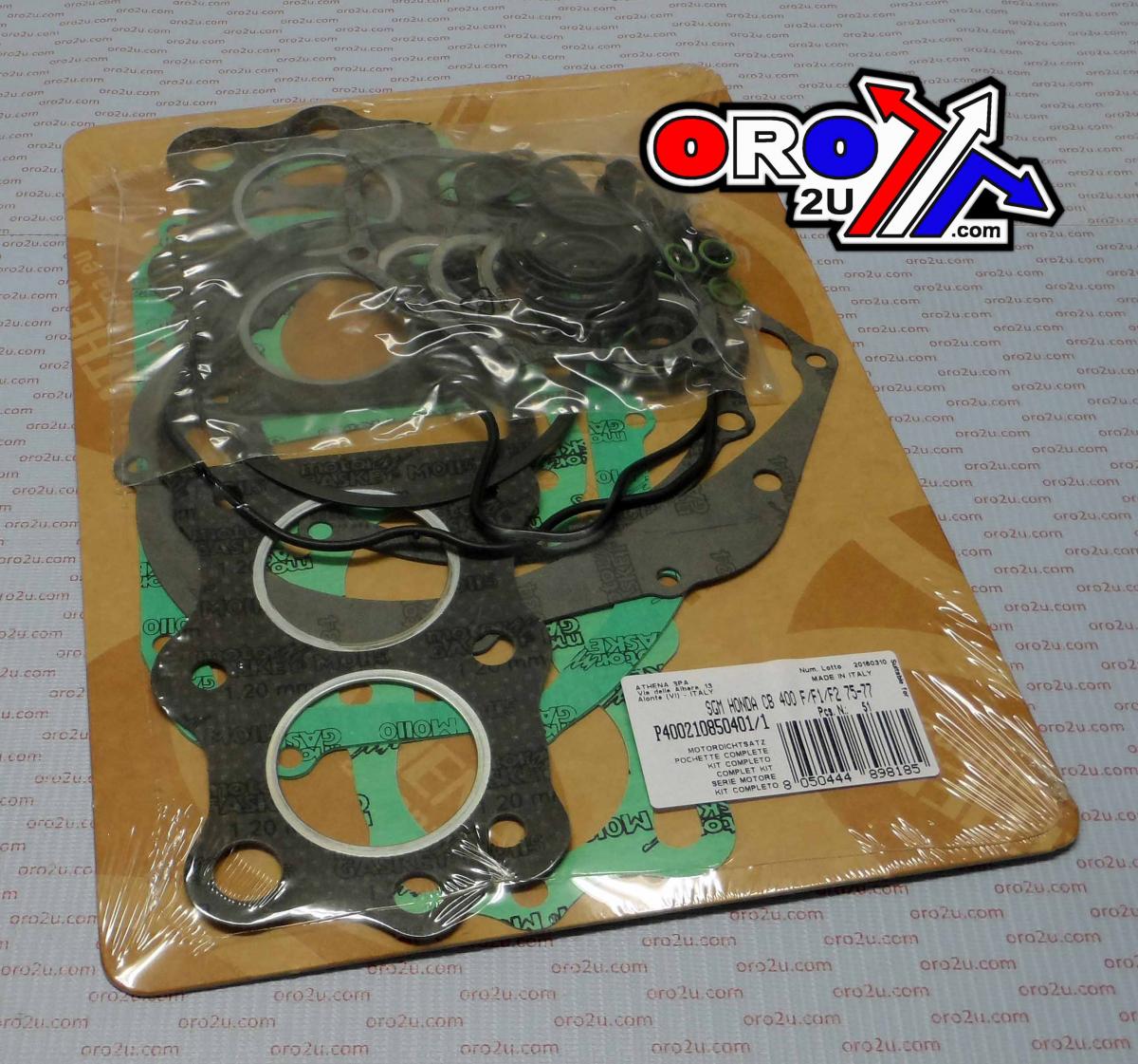 GASKET FULL SET CB400-4 75-77, ATHENA P400210850401/1 HONDA thumbnail 2