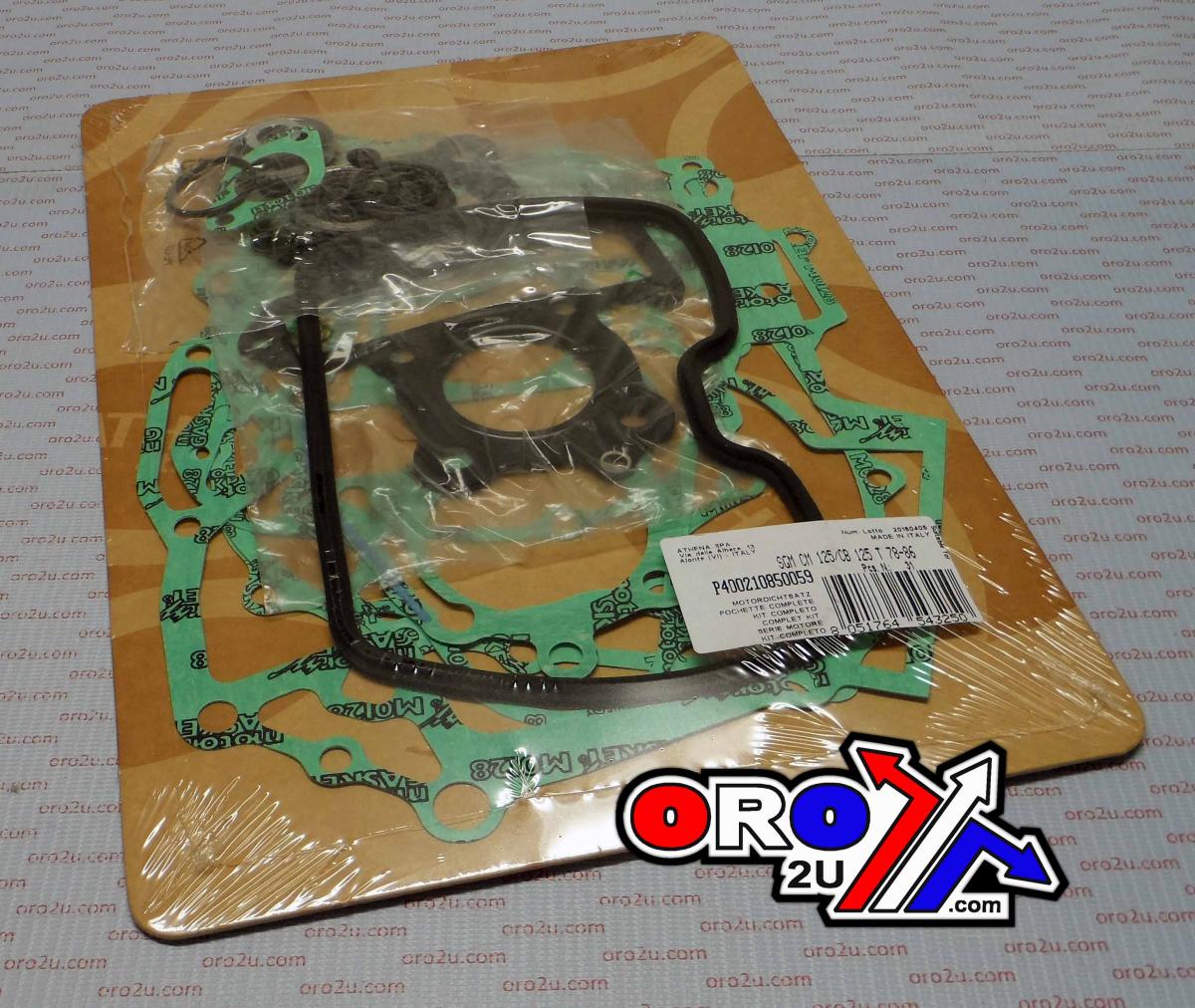 GASKET FULL SET 78-86 CB125T, ATHENA P400210850059 HONDA thumbnail 2