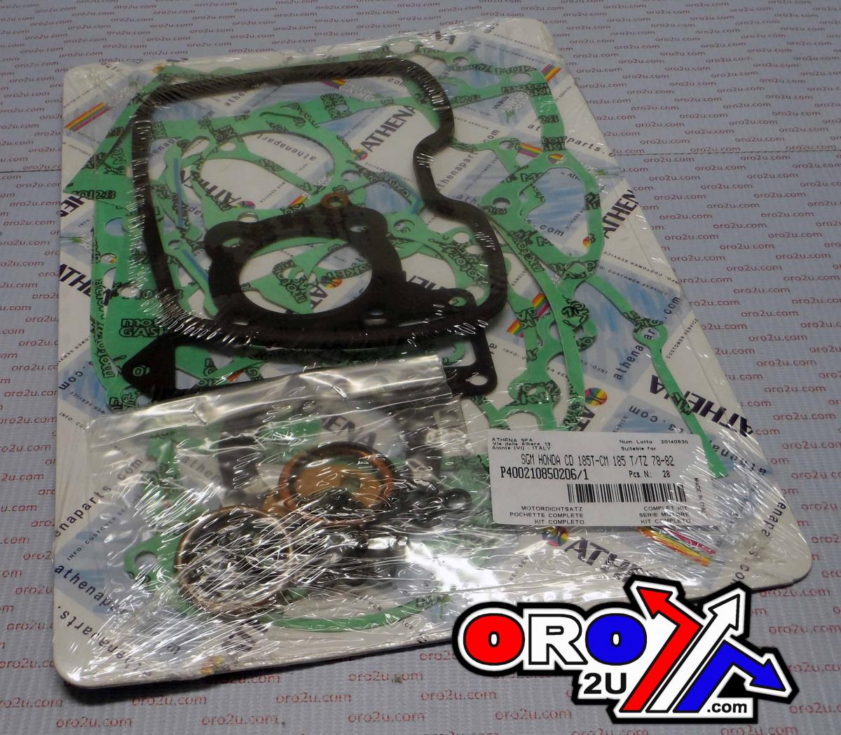 GASKET FULL SET 78-84 CD/CM 185 195 200, ATHENA P400210850206/1 HONDA thumbnail 2