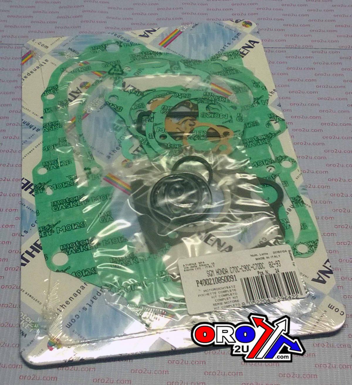 GASKET FULL SET 82-93 C70/C90, ATHENA P400210850091 HONDA thumbnail 2