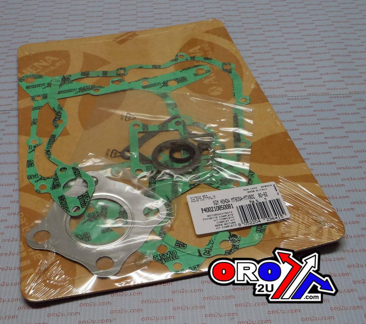 GASKET FULL SET MB/MT/MTX80, ATHENA P400210850081 HONDA thumbnail 2
