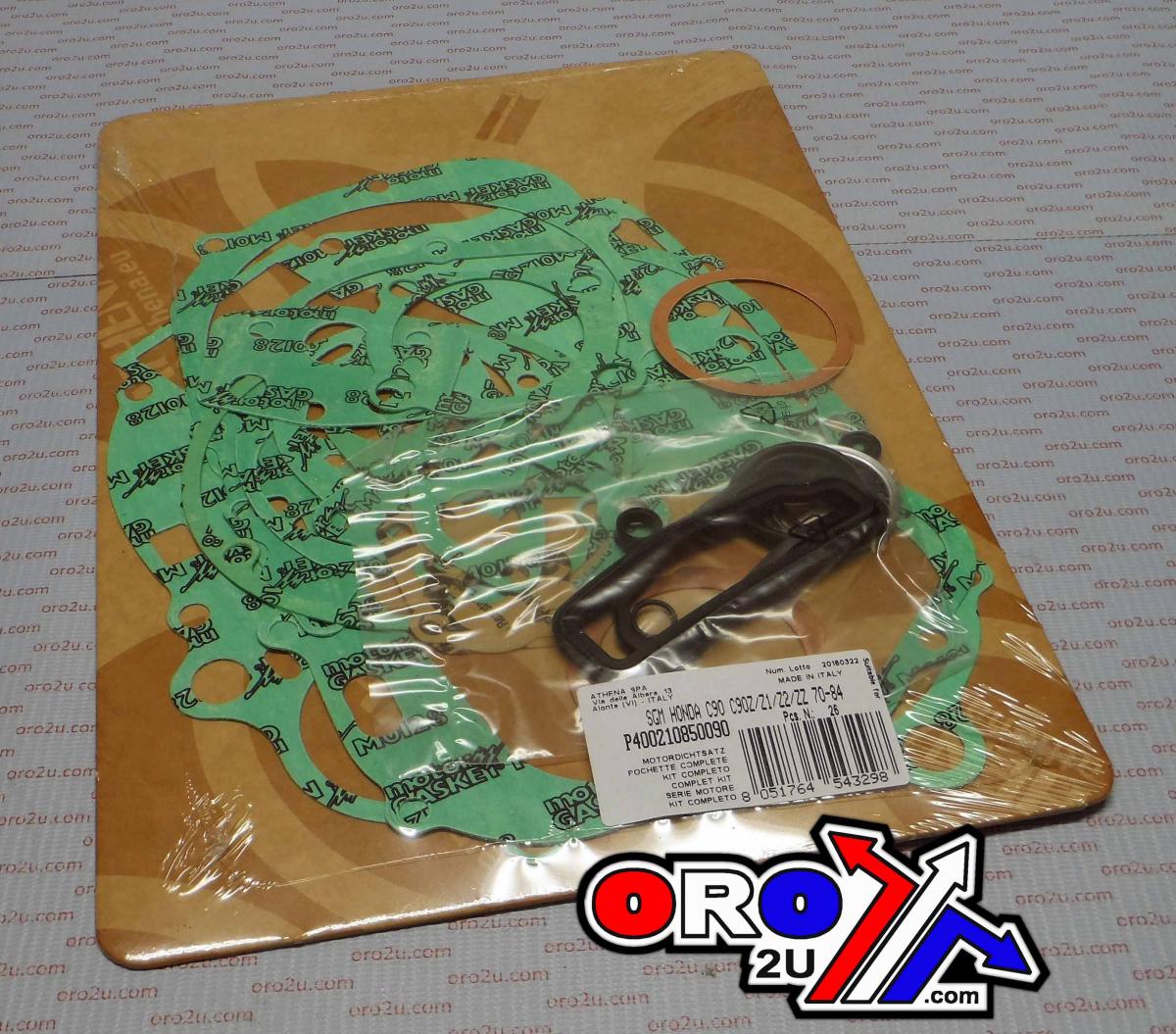 GASKET FULL SET C90 70-84, ATHENA P400210850090 HONDA thumbnail 2