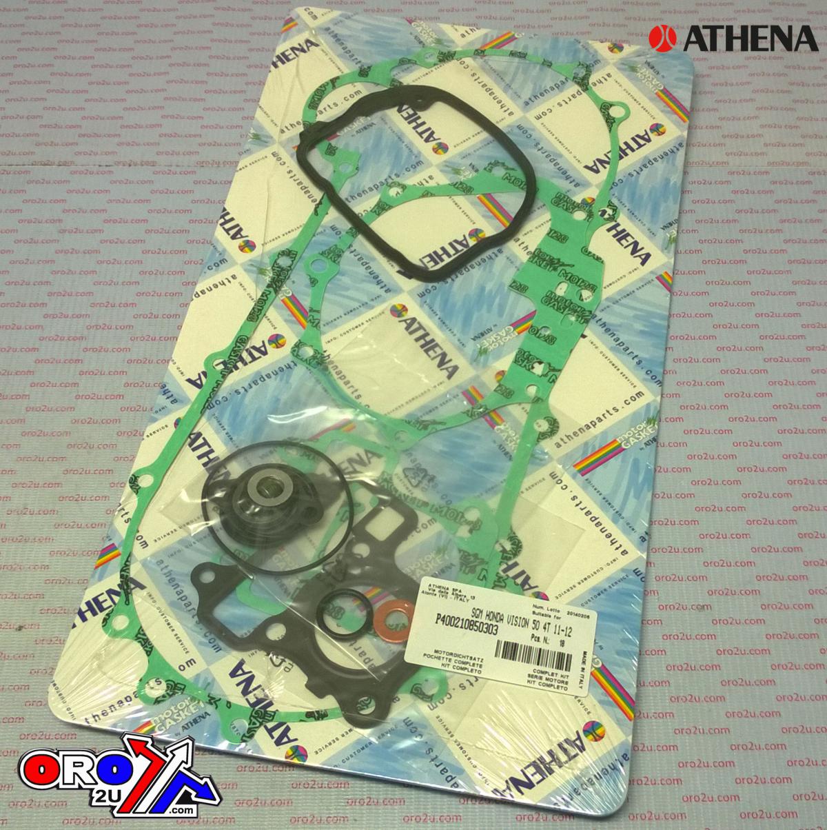 GASKET FULL SET VISHION 50, ATHENA P400210850303 HONDA thumbnail 2