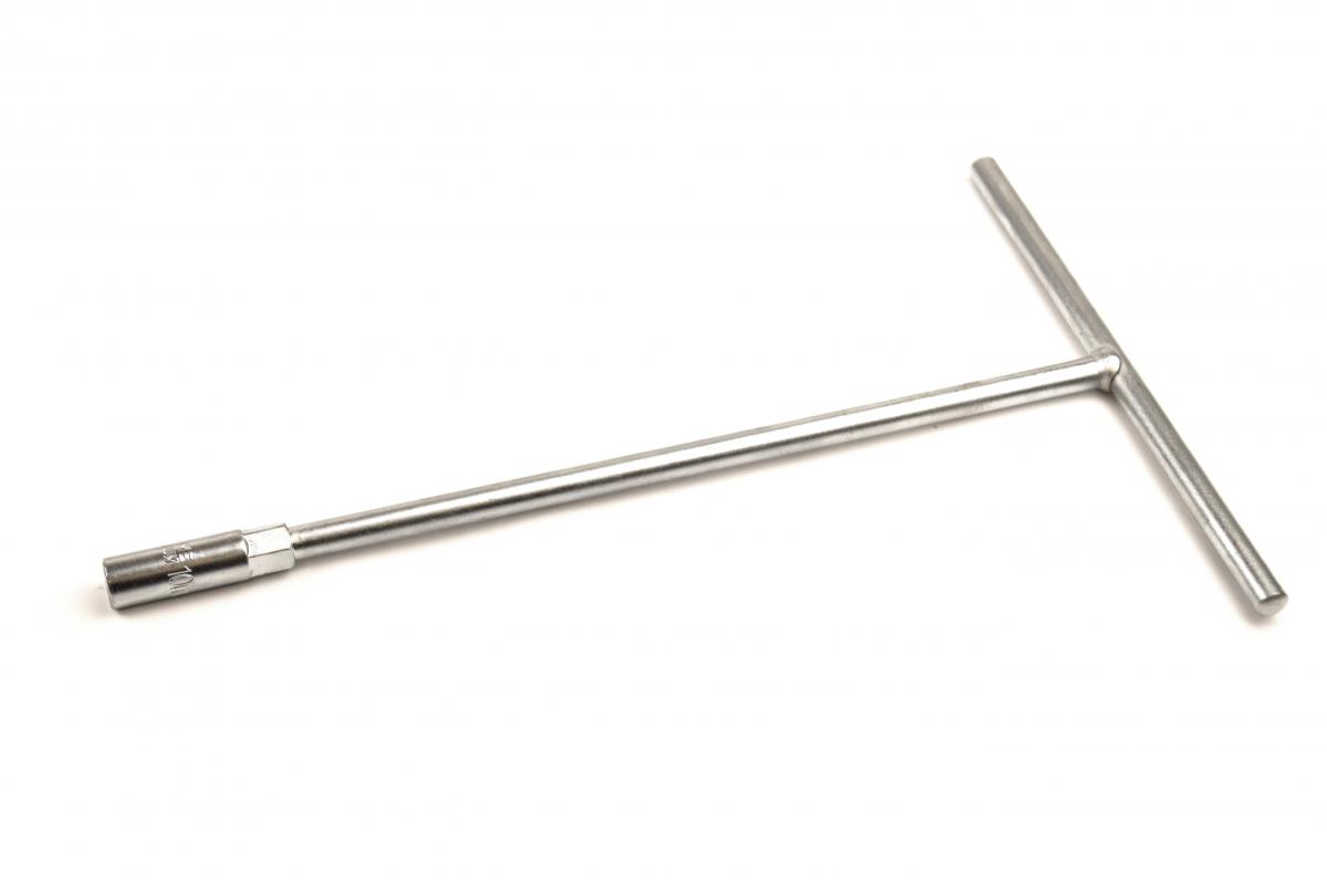 10mm TEE-BAR DEEP SOCKET WRENCH 300mm image 1