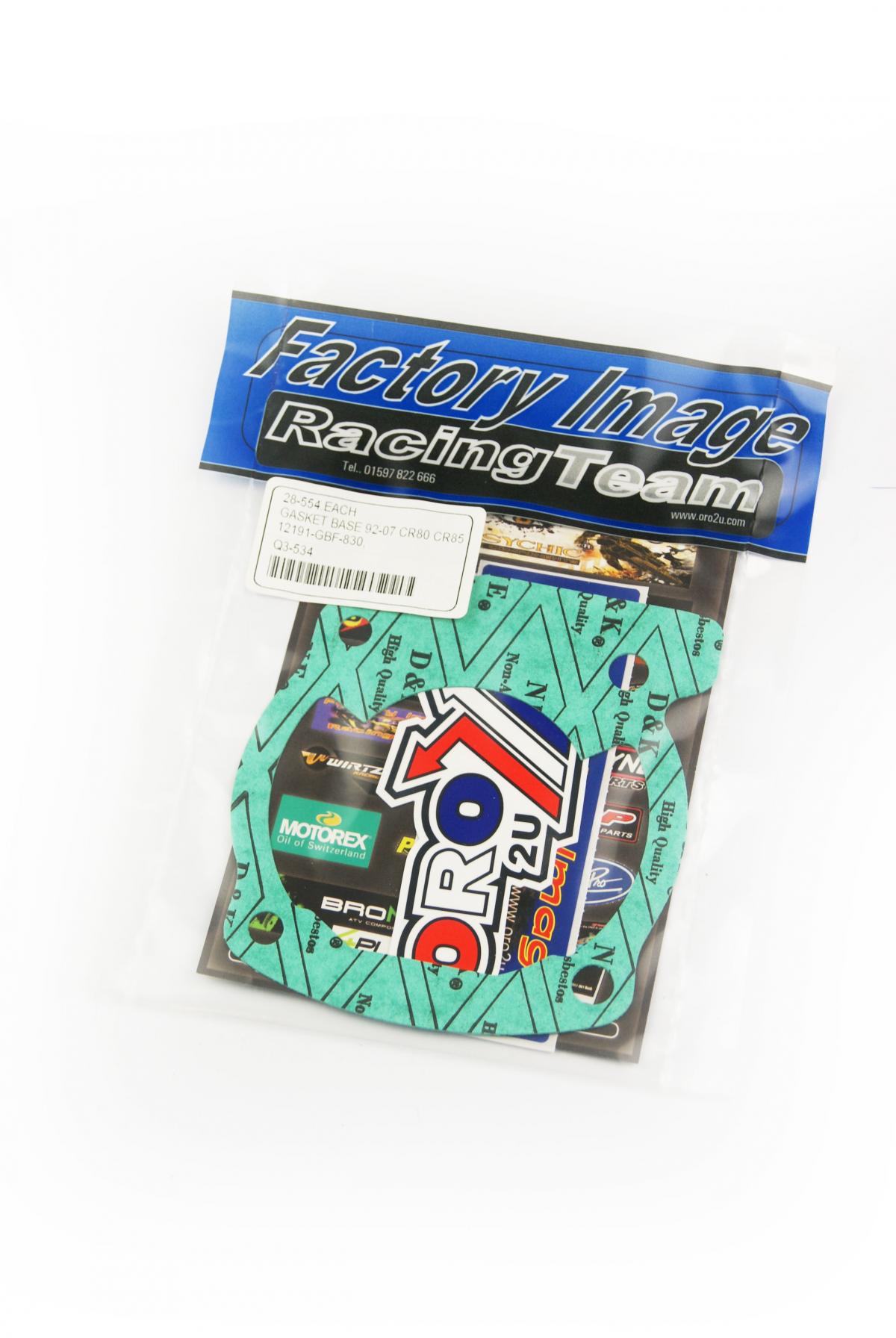 GASKET BASE 92-07 CR80 CR85, 12191-GBF-830 thumbnail 2
