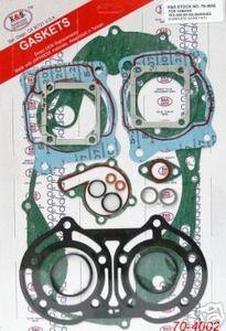 GASKET FULL SET 87-06 YFZ350, BANSHEE QUAD K&S 70-4002 image 1