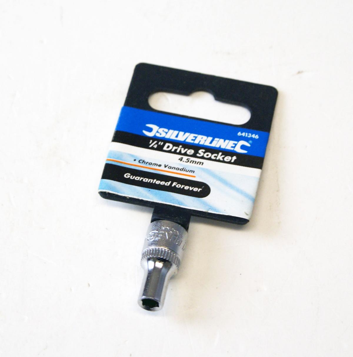 4.5mm SOCKET 1/4 DRIVE thumbnail 3