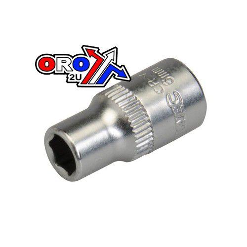 6.0mm SOCKET 1/4 DRIVE image 1