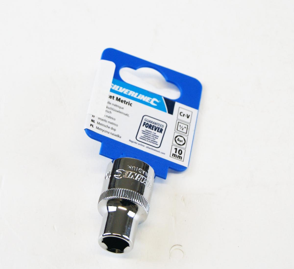 10mm SOCKET 1/2 DRIVE 6-point Socket image 1