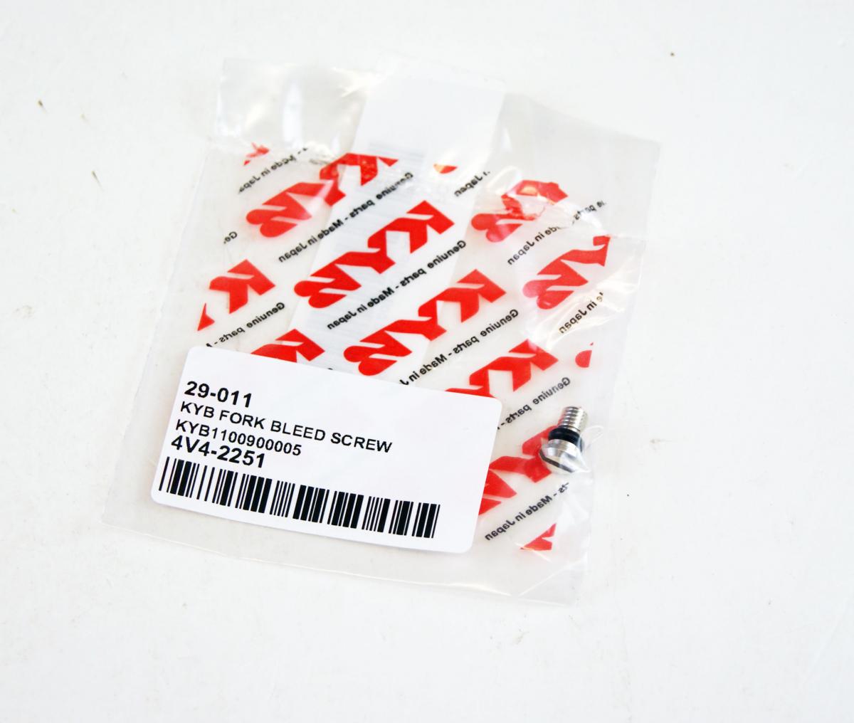 KYB FORK BLEED SCREW, KYB1100900005, KYB 001.04429 thumbnail 3