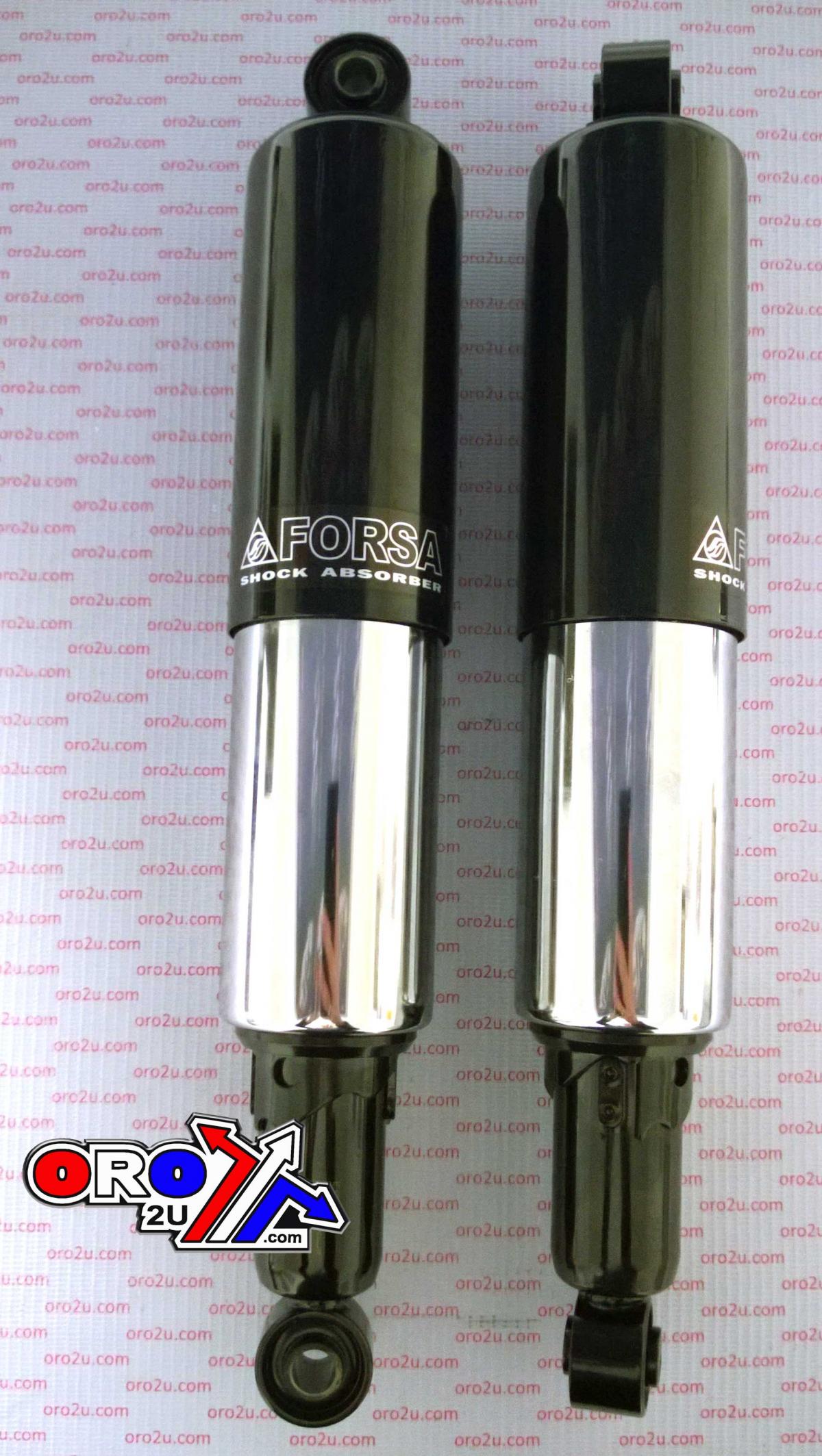SHOCK ABSORBER FORSA 365, 2000055 BLK/CHR/BLK/CHROME image 1