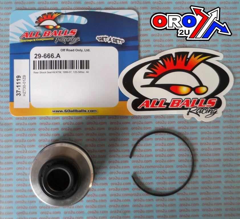 REAR SHOCK SEAL BLOCK 18.0x50, ALLBALLS 37-1119 KTM thumbnail 2