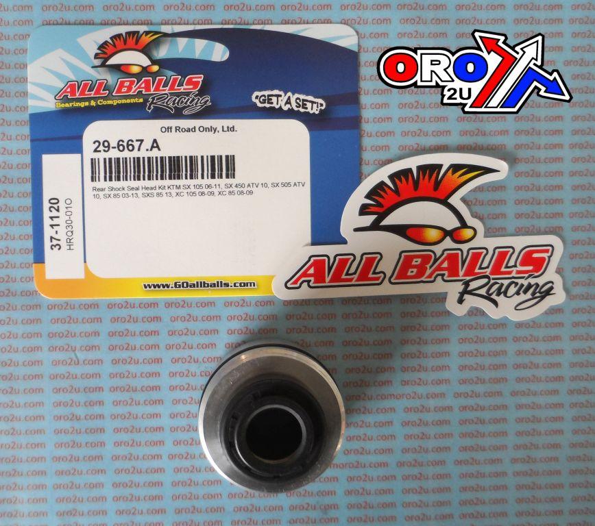 REAR SHOCK SEAL BLOCK 18.0x46, ALLBALLS 37-1120 KTM thumbnail 2