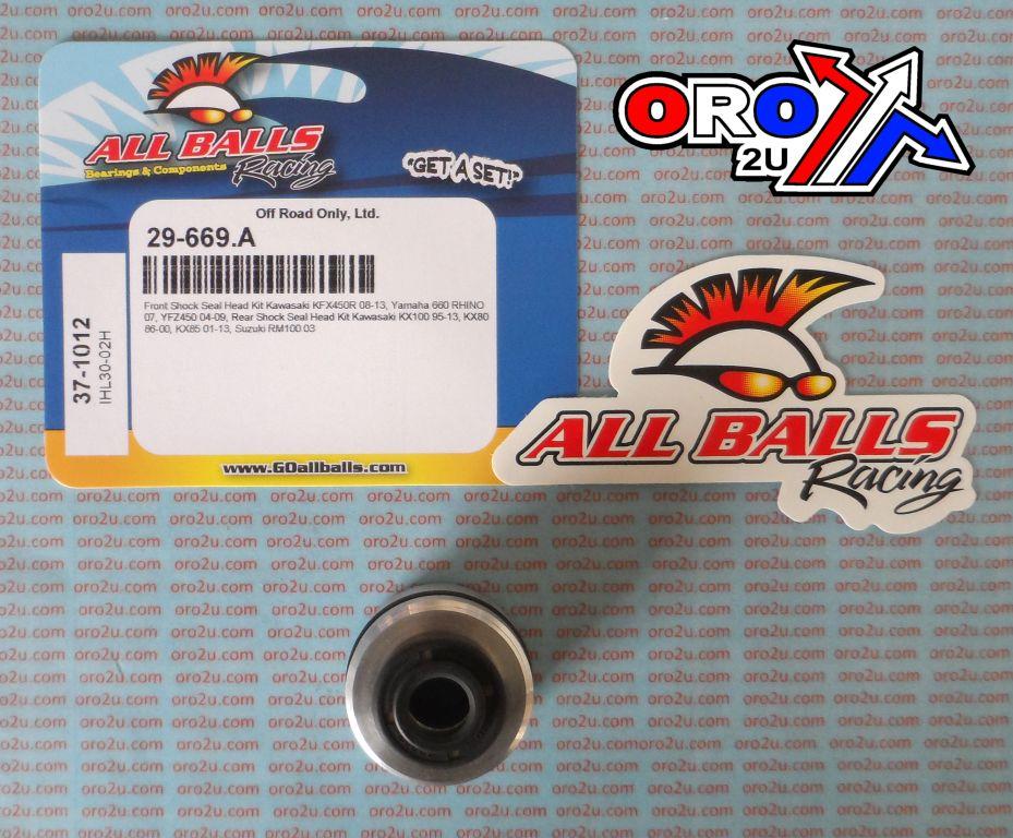 REAR SHOCK SEAL BLOCK 12.5x36, ALLBALLS 37-1012 KAW/YAM/SUZ thumbnail 2