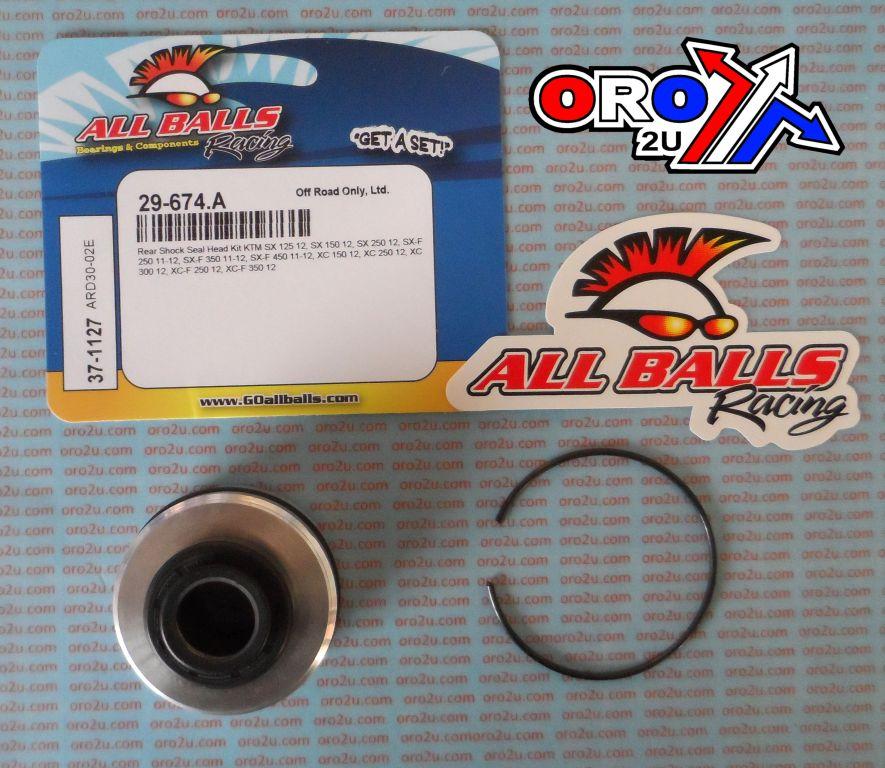 REAR SHOCK SEAL BLOCK 18.0x50, ALLBALLS 37-1127 KTM thumbnail 2