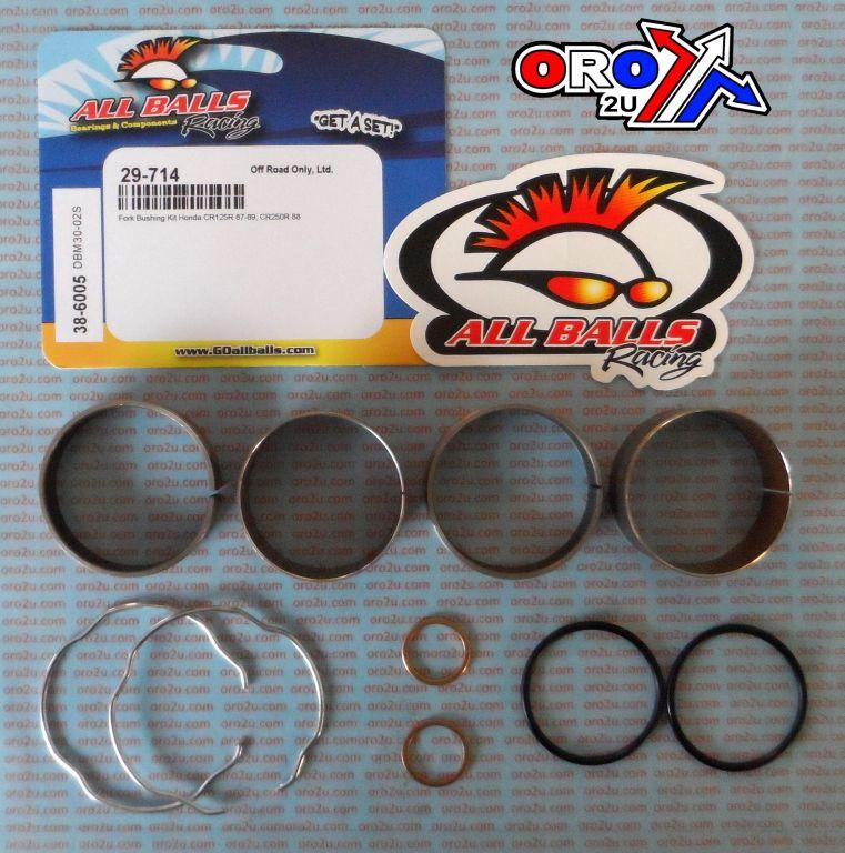 FORK BUSHING KIT 88-89 HON CR125/250/500, ALLBALLS 38-6005 DIRT thumbnail 2