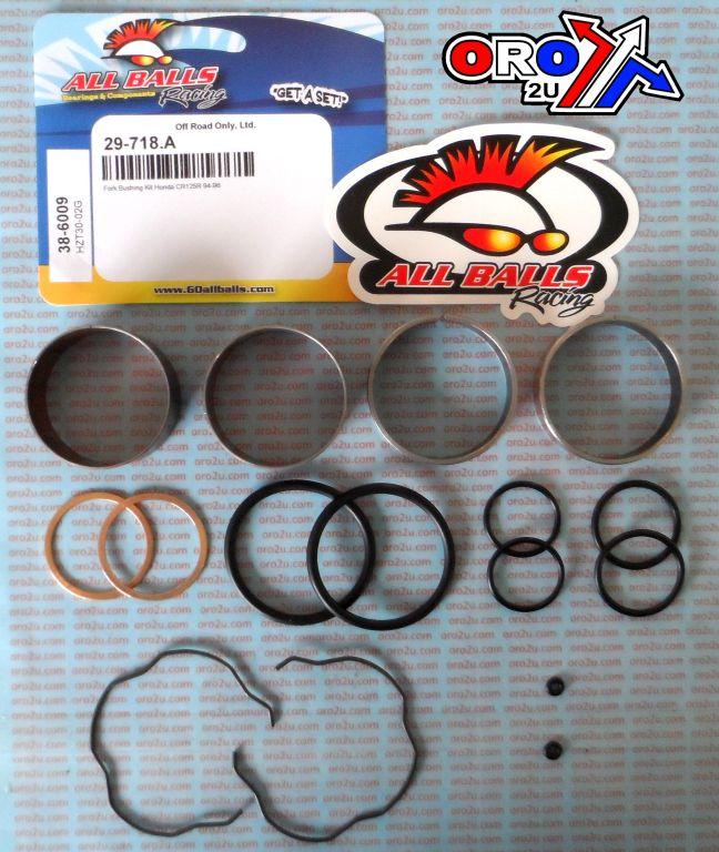 FORK BUSHING KIT 94-96 HON CR125R, ALLBALLS 38-6009 DIRT thumbnail 2