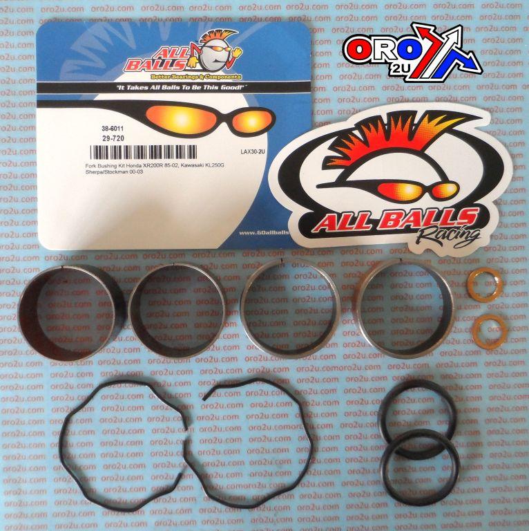 FORK BUSHING KIT 85-10 HON XR200/KAW KL250, ALLBALLS 38-6011 DIRT thumbnail 2