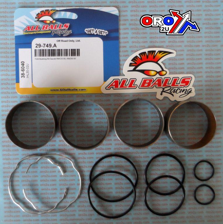 FORK BUSHING KIT 2000 SUZ RM125/250, ALLBALLS 38-6040 DIRT thumbnail 2