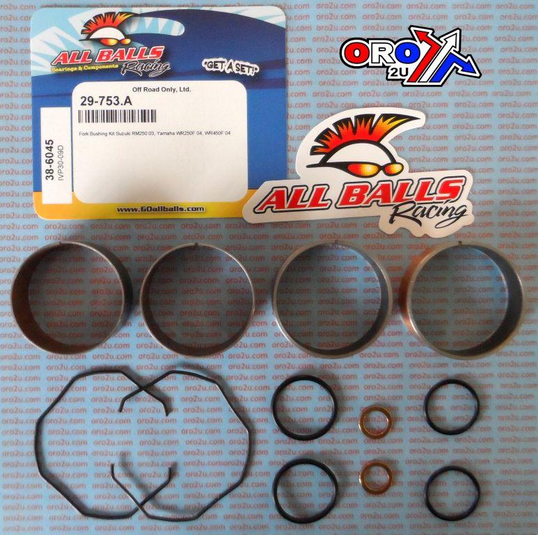 FORK BUSHING KIT 03-04 SUZ RM250/YAM WR250/450, ALLBALLS 38-6045 DIRT thumbnail 2