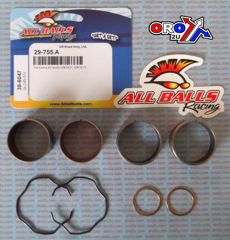 FORK BUSHING KIT 93-22 YAM YZ60/80/85, ALLBALLS 38-6047 DIRT thumbnail 2