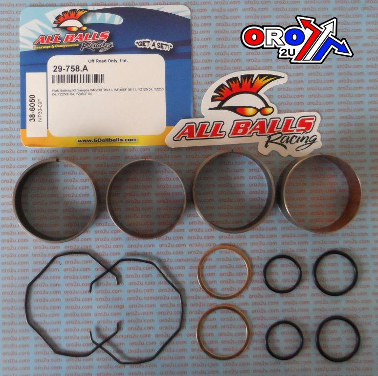 FORK BUSHING KIT 04-14 YAM WR/YZ 125-450, ALLBALLS 38-6050 DIRT thumbnail 2