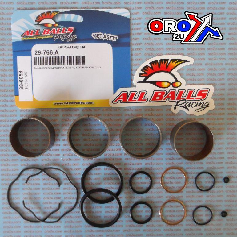 FORK BUSHING KIT 95-22 KAW KX80/85/100/112, ALLBALLS 38-6058 DIRT thumbnail 2