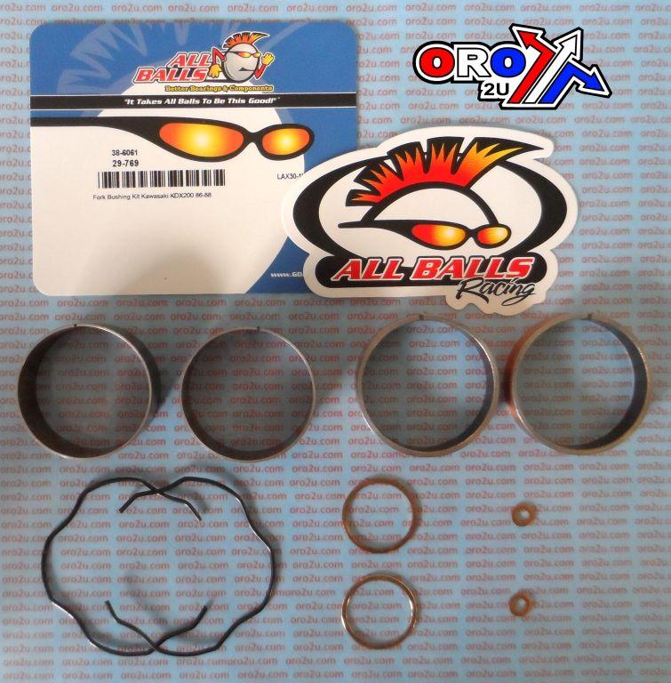 FORK BUSHING KIT 86-88 KAW KDX200, ALLBALLS 38-6061 DIRT thumbnail 2