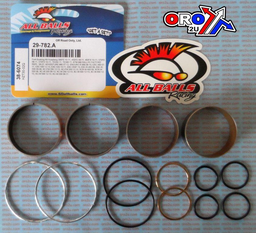 FORK BUSHING KIT 07-16 HUSABERG/KTM, ALLBALLS 38-6074 DIRT thumbnail 2