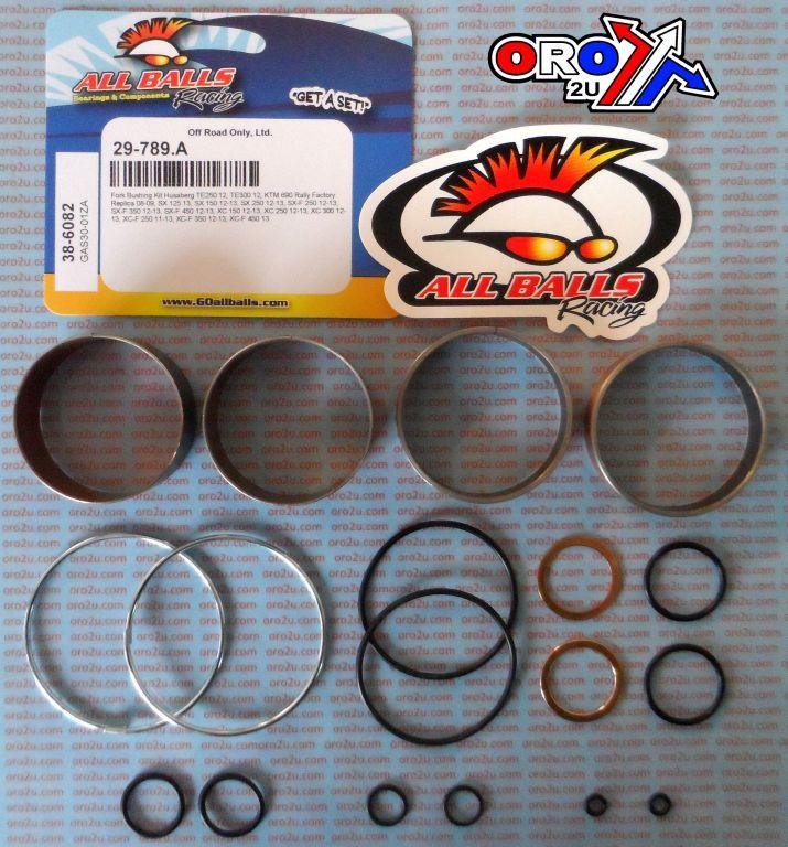 FORK BUSHING KIT 11-14 HUSABERG/HUSKY/KTM, ALLBALLS 38-6082 DIRT thumbnail 2