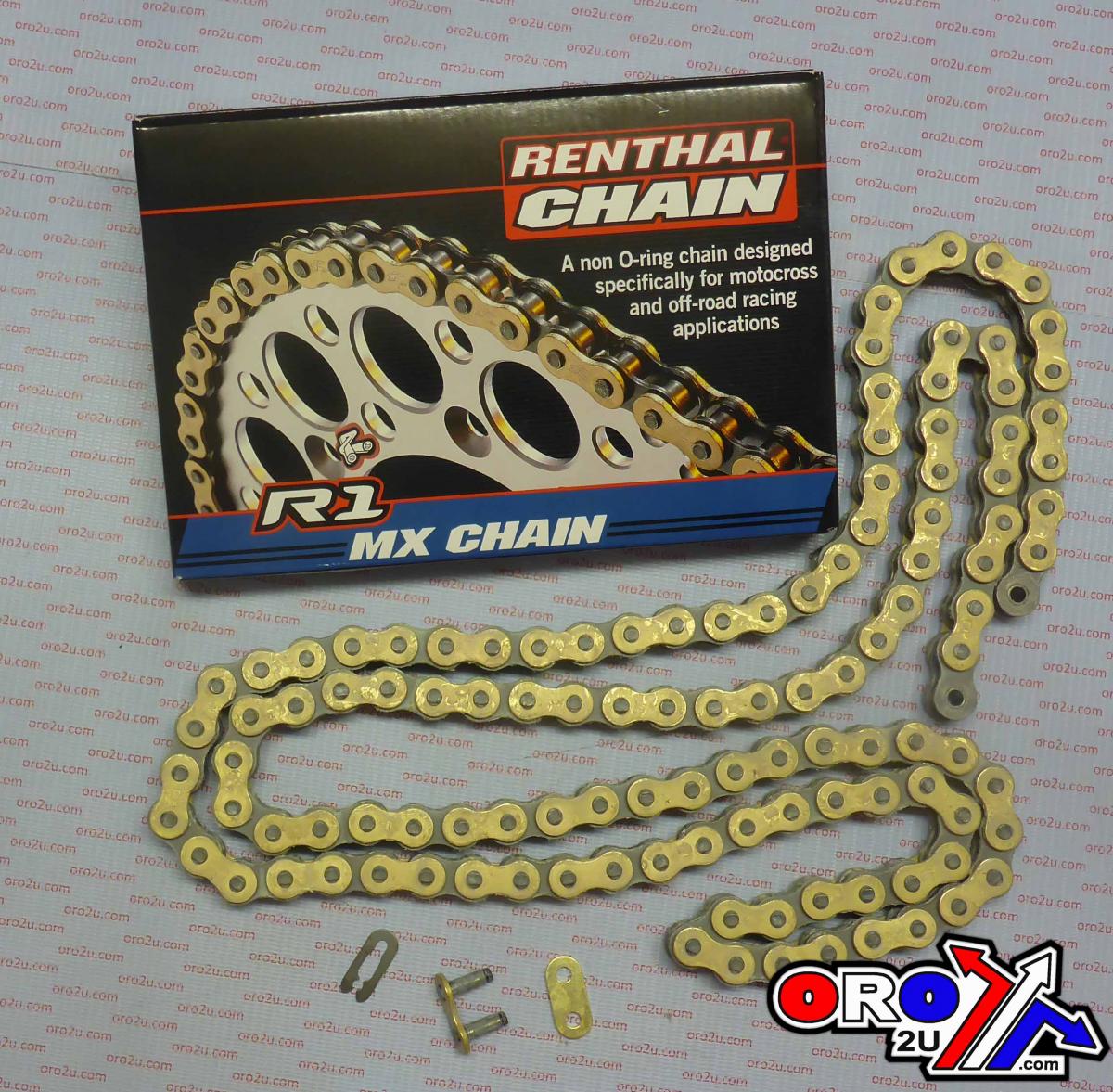 RENTHAL 420-134L R1 CHAIN, HIGH STRENGTH 420R1-134, C248 thumbnail 2