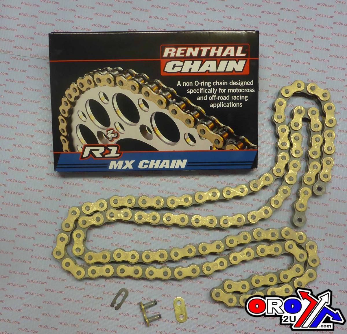 RENTHAL 520-116L R1 CHAIN, HIGH STRENGTH 520R1-116, C126 thumbnail 2