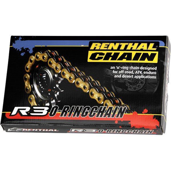 RENTHAL 520-118L R3-3 O-RING CHAIN, C415, 704118 image 1
