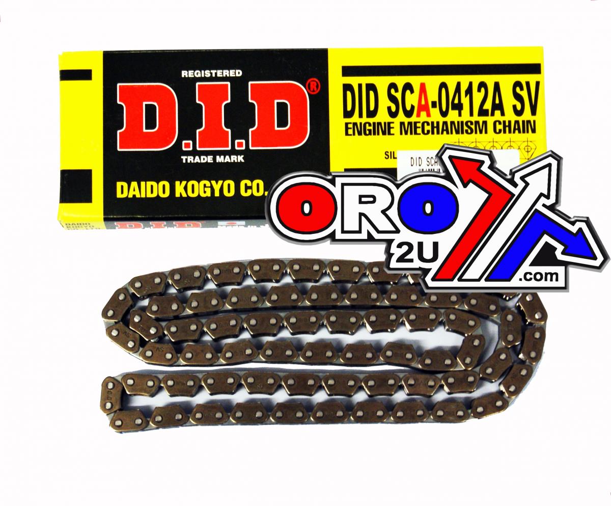 CAM CHAIN SCA-0412ASV 138L, 3114010, SCAO412-ASV 138 LINK, OLD No. 30-570.DID
