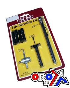 TYRE SERVICING AND INSPECTION TOOL KIT 7-PIECE image 1