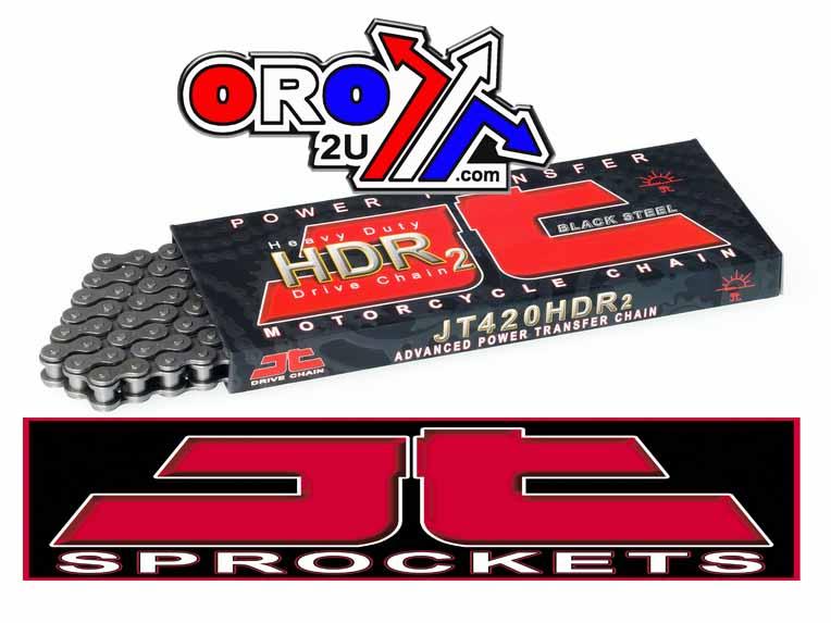 DRIVE CHAIN HEAVY DUTY 420HDR 110L BLACK JTC420HDR110SL thumbnail 2