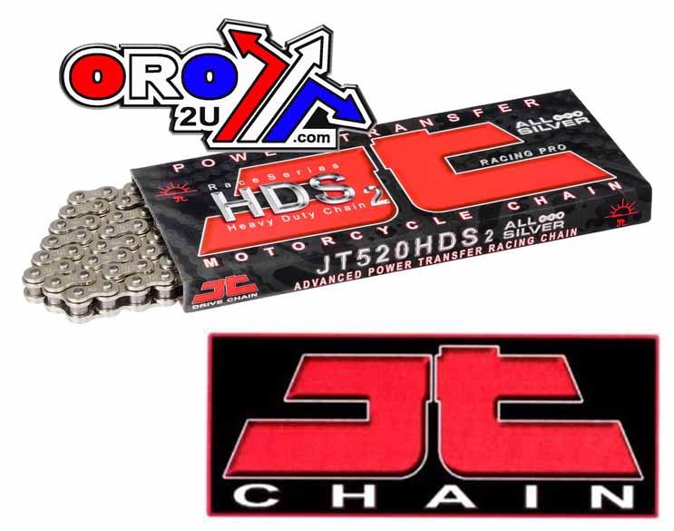 DRIVE CHAIN SUPER HEAVY DUTY 520HDS 120L NICKEL JTC520HDSNN120SL thumbnail 3