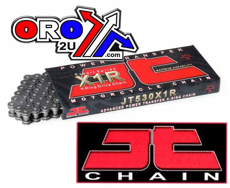 DRIVE CHAIN HEAVY DUTY X-RING CHAIN 530X1R 110L BLACK JTC530X1R110RL thumbnail 3