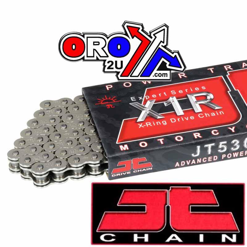 DRIVE CHAIN HEAVY DUTY X-RING 530X1R 110L NICKEL JTC530X1RNN110R thumbnail 5