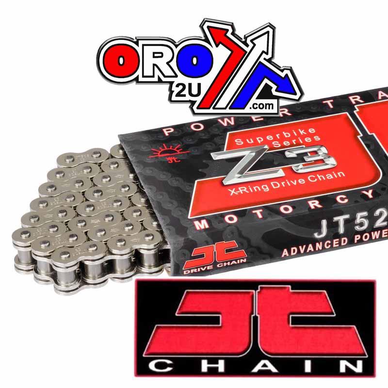 DRIVE CHAIN SUPER HEAVY DUTY X-RING 525Z3 110L NICKEL JTC525Z3NN110RL thumbnail 5