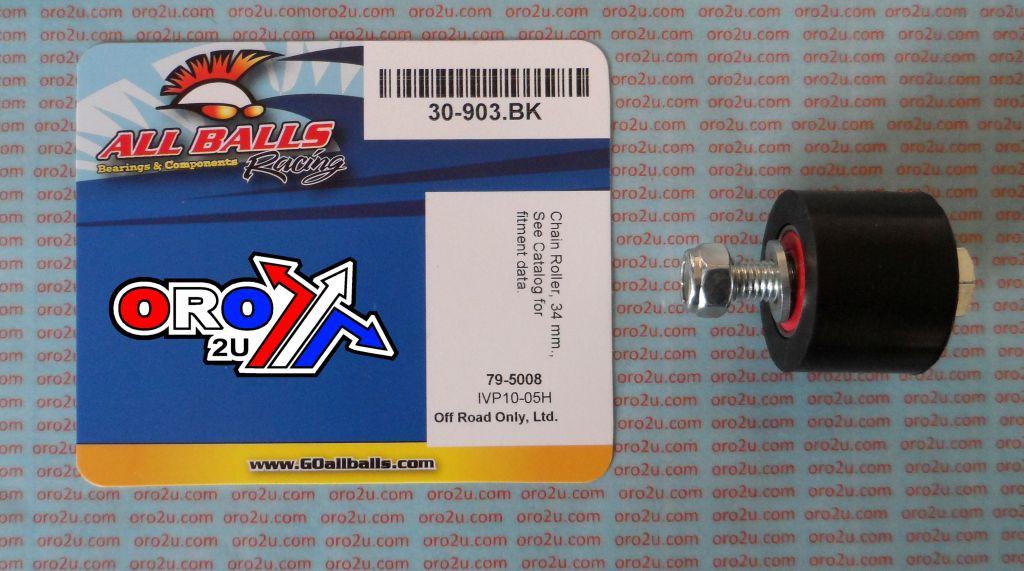CHAIN ROLLER BLACK D34x24, ALLBALLS 79-5008 MX, ATVs thumbnail 2