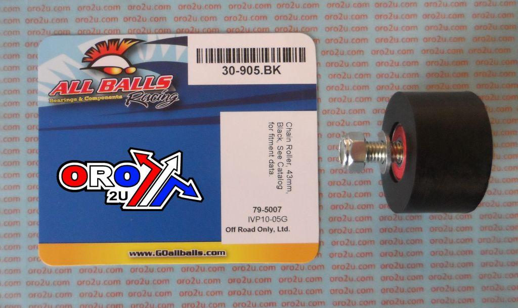 CHAIN ROLLER BLACK D43x24, YFZ350 ATV ALLBALLS 79-5007, YAMAHA YFM660 ATV thumbnail 3