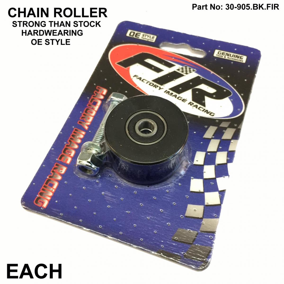 CHAIN ROLLER BLACK IDxODxW 8x43x24, LONG LASTING / 43MM OD thumbnail 2