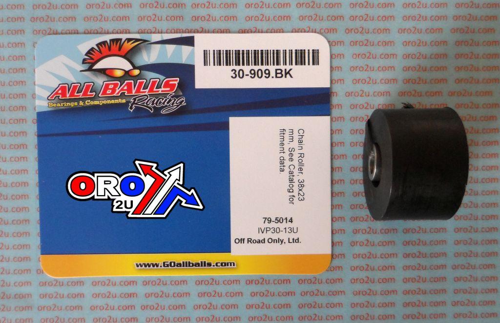 CHAIN ROLLER BLACK D38x24, ALLBALLS 79-5014 KLX450 thumbnail 2